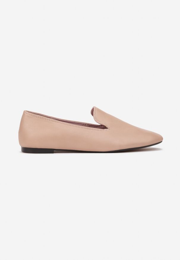 Born2be - Różowe Mokasyny Semissa. Kolor: różowy. Materiał: dzianina, prążkowany. Styl: elegancki, klasyczny