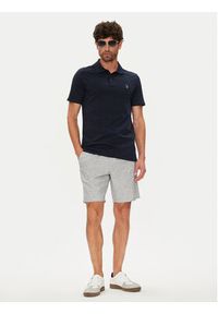 U.S. Polo Assn. Szorty materiałowe MUP4050 Niebieski Slim Fit. Kolor: niebieski. Materiał: len, bawełna #3