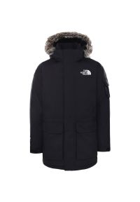 Kurtka turystyczna zimowa męska The North Face M Recycled Mcmurdo Parka. Kolor: czarny. Sezon: zima