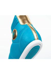 Buty sportowe Nike Hijack W 343873 441 niebieskie złoty. Kolor: wielokolorowy, niebieski, złoty. Materiał: materiał, syntetyk