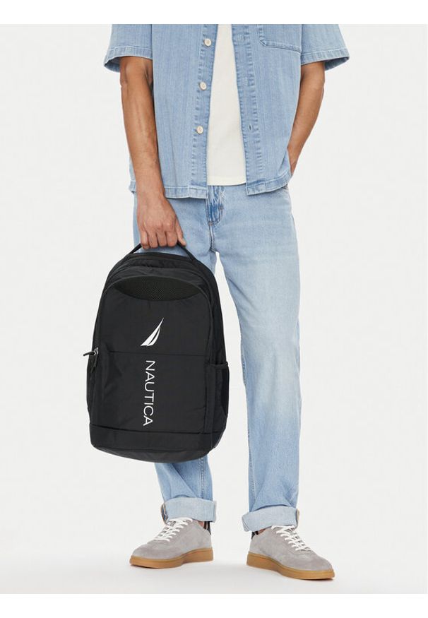 Nautica Plecak C-NTC-M-003-08 Czarny. Kolor: czarny. Materiał: materiał