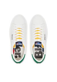 Blauer Sneakersy S5BUCK03/LES Biały. Kolor: biały. Materiał: skóra #4