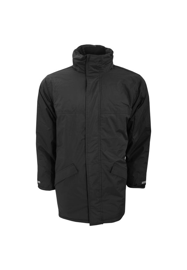 RESULT - Wodoodporna Wiatroszczelna Kurtka Męska Core. Kolor: czarny. Sport: turystyka piesza