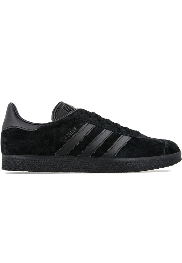 Adidas - Buty adidas Gazelle CQ2809 - czarne. Zapięcie: pasek. Kolor: czarny. Materiał: materiał, zamsz, syntetyk, guma, skóra. Szerokość cholewki: normalna. Wzór: paski. Model: Adidas Gazelle