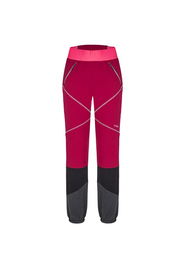 GALEO - Damskie Spodnie Softshell Urwayna XL - Wygoda i Oddychalność. Kolor: fioletowy. Materiał: softshell. Sport: turystyka piesza