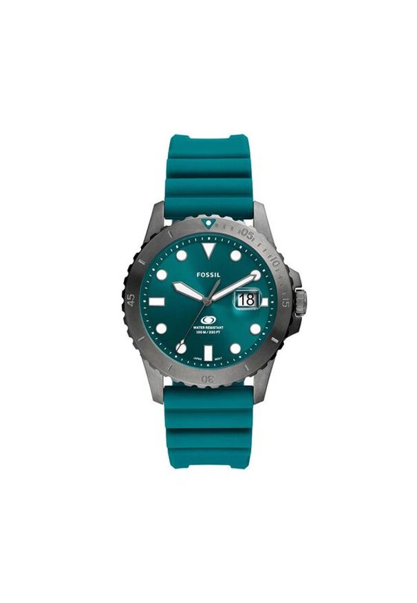 Zegarek Fossil. Kolor: turkusowy