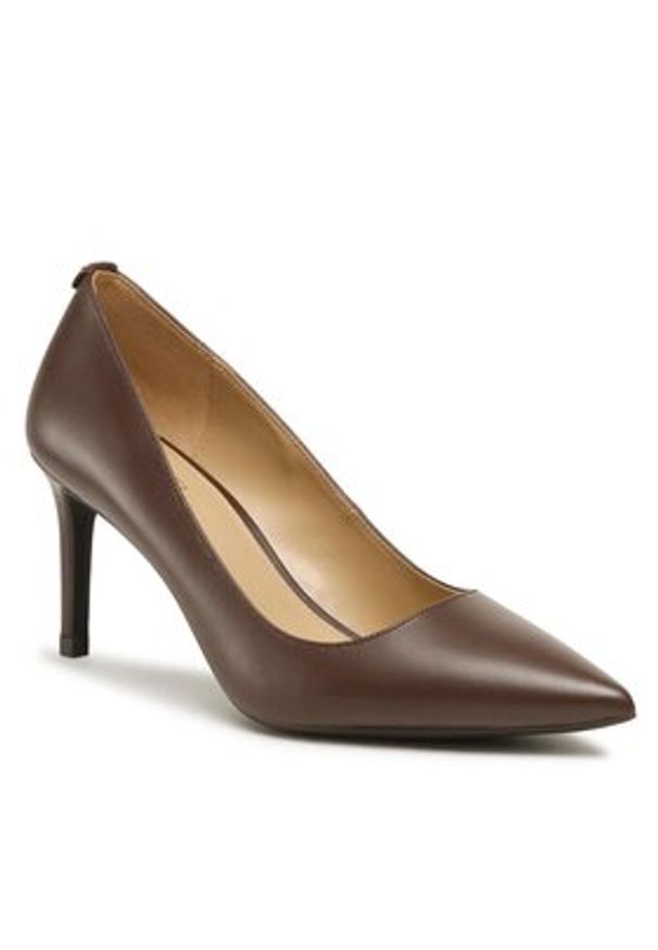 MICHAEL Michael Kors Szpilki Alina Flex Pump 40F2HNMP2L Brązowy. Kolor: brązowy. Materiał: skóra. Obcas: na szpilce