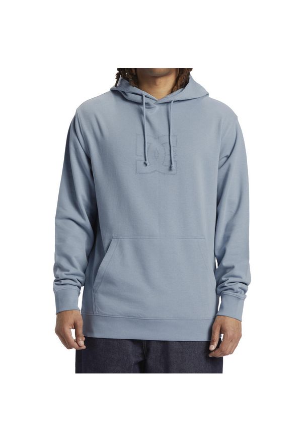 Bluza z kapturem męskie DC Shoes Highland. Typ kołnierza: kaptur. Kolor: niebieski. Materiał: bawełna, materiał. Sport: skateboard