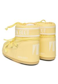 Moon Boot Śniegowce Mb Icon Low Nylon 80D1409340 Żółty. Kolor: żółty. Materiał: skóra #5