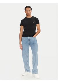 Emporio Armani Underwear T-Shirt EM000375 AF10771 UC001 Czarny Slim Fit. Kolor: czarny. Materiał: bawełna #4