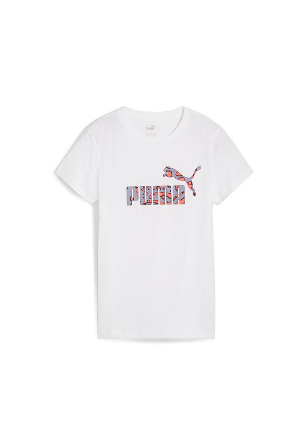 Puma - Damska koszulka HYPERNATURAL PUMA White. Kolor: biały. Sport: joga i pilates