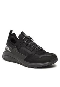 Jack Wolfskin Sneakersy Dromoventure Athletic Low M 4057011 Czarny. Kolor: czarny. Materiał: materiał #7