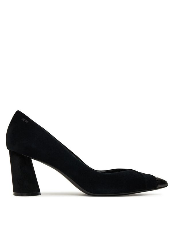 Półbuty BOSS. Kolor: czarny