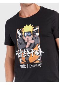 CapsLab - Capslab T-Shirt Naruto CL/NS/1/TSC/NAR Czarny Regular Fit. Kolor: czarny. Materiał: bawełna