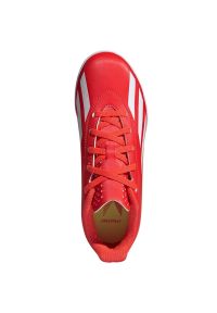 Adidas - Buty piłkarskie adidas X Crazyfast Club Tf IF0708 czerwone. Zapięcie: sznurówki. Kolor: czerwony. Materiał: syntetyk, guma. Sport: piłka nożna #5