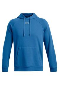 Bluza sportowa męska Under Armour Rival Fleece. Typ kołnierza: kaptur. Kolor: biały, wielokolorowy, niebieski