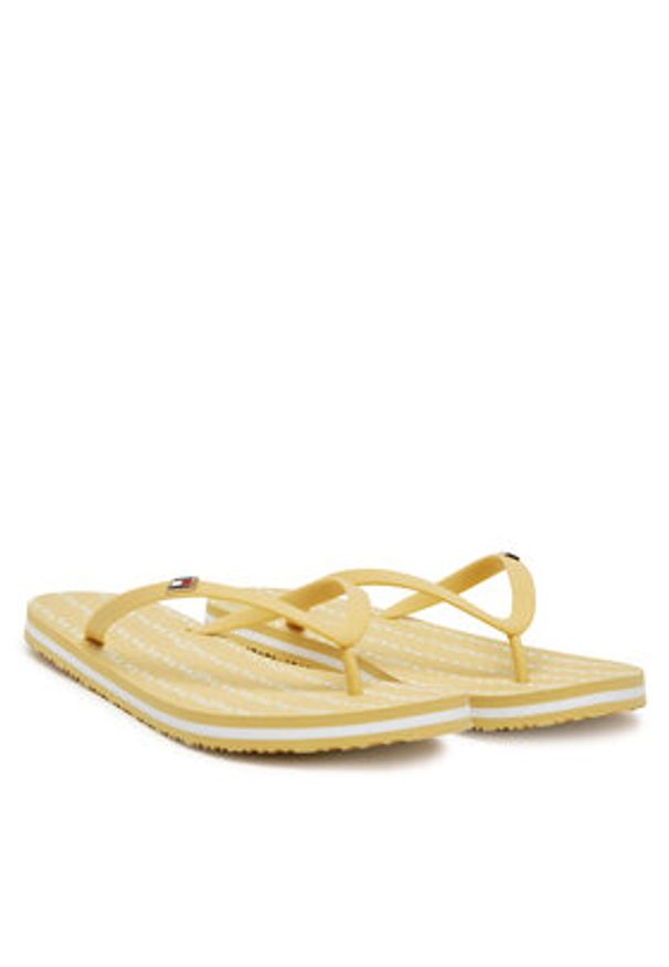 TOMMY HILFIGER - Tommy Hilfiger Japonki FW0FW08518 Żółty. Kolor: żółty