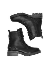 Mustang Trzewiki 1397-501 Czarny. Kolor: czarny. Materiał: materiał #7