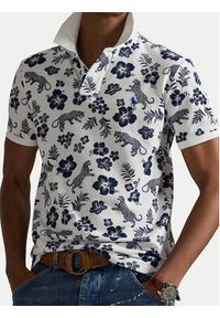 Polo Ralph Lauren Polo 710B13541001 Biały Slim Fit. Typ kołnierza: polo. Kolor: biały. Materiał: bawełna #2