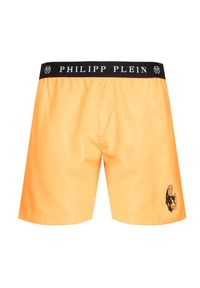 Philipp Plein Kąpielówki | CUPP14M01 | Mężczyzna | Pomarańczowy. Kolor: pomarańczowy. Materiał: poliester. Wzór: nadruk, aplikacja #3