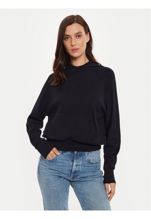 Replay Sweter DK3305.000.G23372 Granatowy Loose Fit. Kolor: niebieski. Materiał: syntetyk