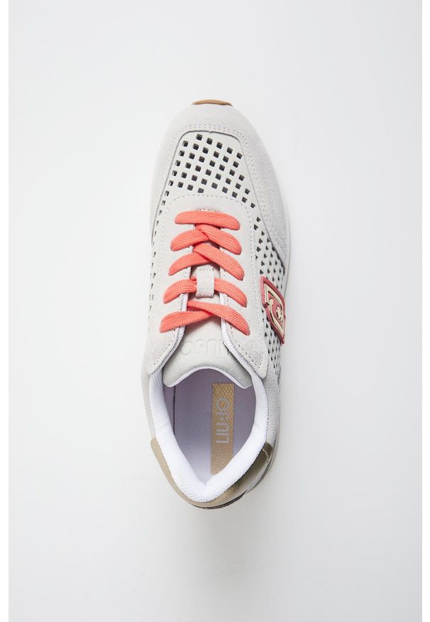 Liu Jo - Sneakersy damskie zamszowe LIU JO. Materiał: zamsz