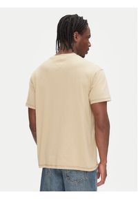 Tommy Jeans T-Shirt Tonal Crest DM0DM20805 Beżowy Relaxed Fit. Kolor: beżowy. Materiał: bawełna #5