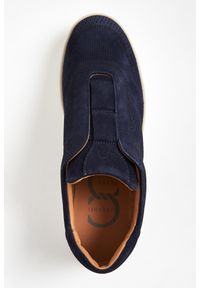 Sneakersy męskie zamszowe CESARE CASADEI. Materiał: zamsz #4