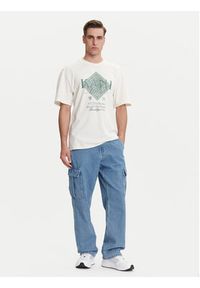 Karl Kani T-Shirt PD00005356 Biały Relaxed Fit. Kolor: biały. Materiał: bawełna