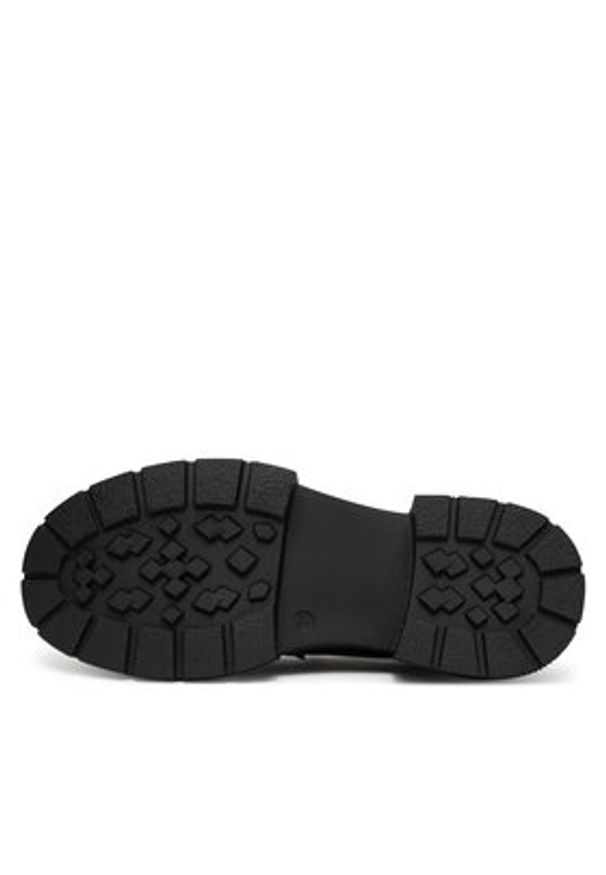 DeeZee Loafersy 60166-2 Czarny. Kolor: czarny. Materiał: syntetyk, materiał