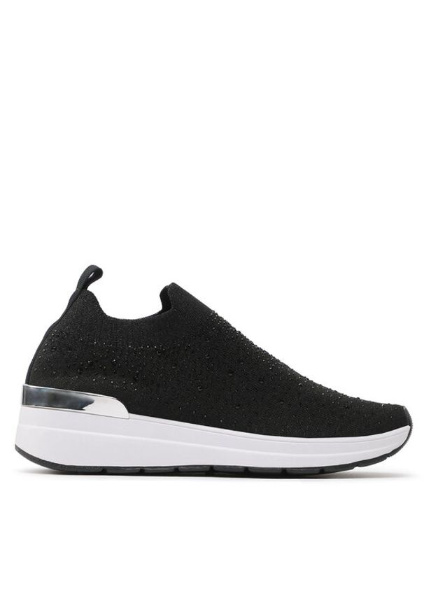 Jenny Fairy Sneakersy WS062-14 Czarny. Kolor: czarny. Materiał: materiał