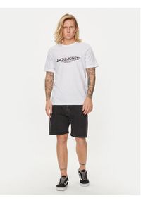 Jack & Jones - Jack&Jones T-Shirt Joraruba 12255452 Biały Standard Fit. Kolor: biały. Materiał: bawełna #6