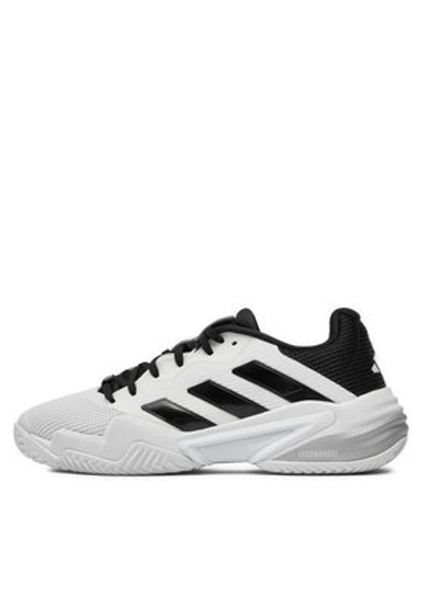 Adidas - adidas Buty do tenisa Barricade 13 Tennis IF0465 Biały. Kolor: biały. Materiał: materiał, mesh. Sport: tenis