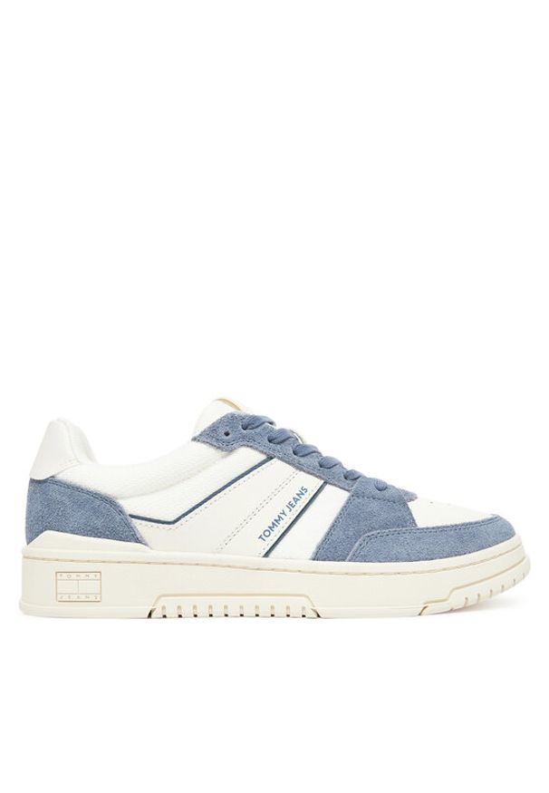 Tommy Jeans Sneakersy Tjm Cupsole Pods EM0EM01579 Biały. Kolor: biały. Materiał: skóra
