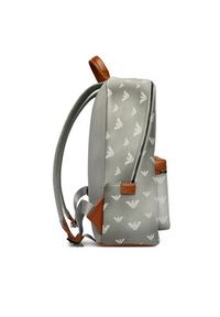 Emporio Armani Plecak EM005666 AF23972 M8334 Szary. Kolor: szary. Materiał: skóra #6