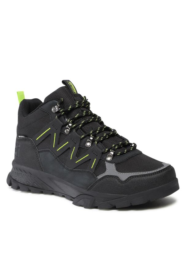 Trekkingi Sprandi MP-S22W273A-1 Black. Kolor: czarny. Materiał: skóra. Sport: turystyka piesza