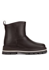 Gino Rossi Botki CASA-24FW302 Brązowy. Kolor: brązowy. Materiał: skóra #1