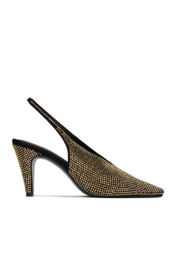 Eva Minge Czółenka EO-LYRA-LT1993-8-1 Czarny. Kolor: czarny. Materiał: syntetyk, skóra