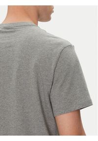 Calvin Klein Jeans T-Shirt Hero Monologo LV04RB862G Szary Regular Fit. Kolor: szary. Materiał: bawełna #5
