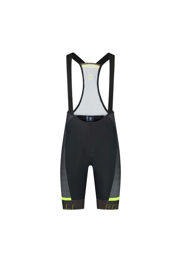 ROGELLI - Spodenki rowerowe męskie Rogelli Hero II. Kolor: wielokolorowy, żółty, zielony, czarny, szary. Sport: kolarstwo