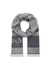 Max Mara Leisure Szalik Colibri 2426546028 Szary. Kolor: szary. Materiał: wełna, materiał