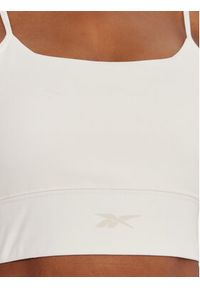 Reebok Biustonosz sportowy Reebok X Ewa Chodakowska RK25310CCW Écru. Kolor: kremowy. Materiał: syntetyk #4
