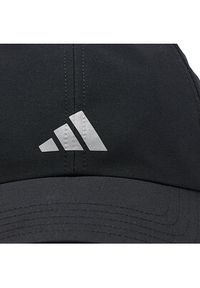 Adidas - adidas Czapka z daszkiem Running Essentials AEROREADY Six-Panel Baseball Cap HT6353 Czarny. Kolor: czarny