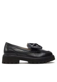 Loafersy Caprice. Kolor: czarny