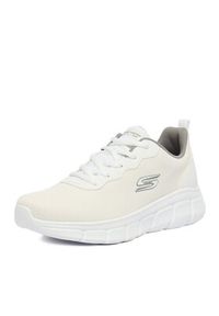skechers - Skechers Sneakersy C-BOBS SPORT B FLEX 118109 W Biały. Kolor: biały. Materiał: materiał. Model: Skechers Sport #6
