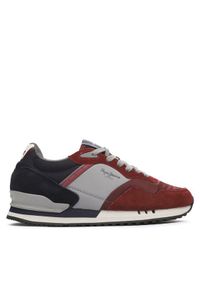 Pepe Jeans Sneakersy PMS30989 Brązowy. Kolor: brązowy