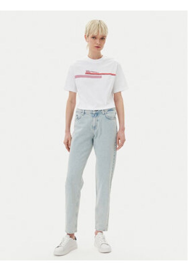 Karl Lagerfeld Jeans Jeansy A2W10057 Niebieski Mom Fit. Kolor: niebieski