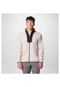 columbia - Bluza męska Columbia Sequoia Grove FZ Fleece. Kolor: żółty, czarny, biały, pomarańczowy, wielokolorowy. Materiał: polar