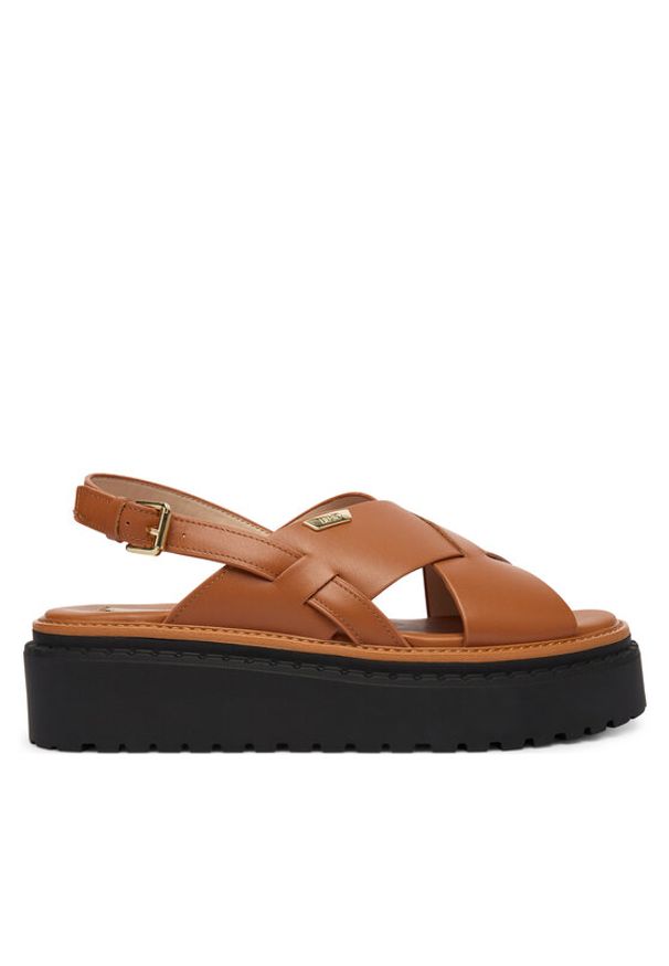 Liu Jo Sandały Bessie 02 SA6161 P0102 Brązowy. Kolor: brązowy. Materiał: skóra