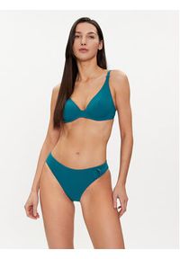 Chantelle Góra od bikini Celestial C12T10 Zielony. Kolor: zielony. Materiał: syntetyk